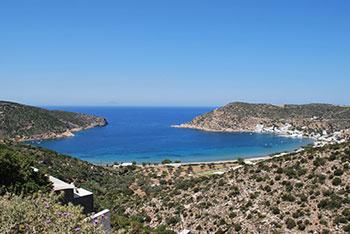 Panoramic view of Vathi