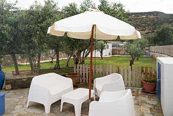 Yard with garden view